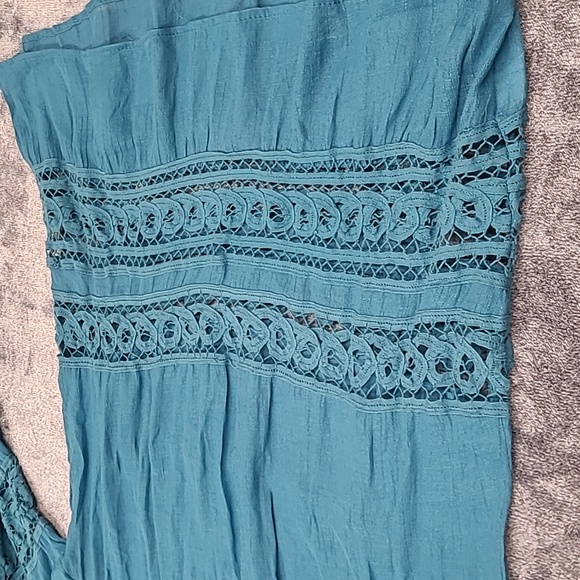 WAS $ 59 MONORENO lacy Tunic Size Large - Picture 9 of 15